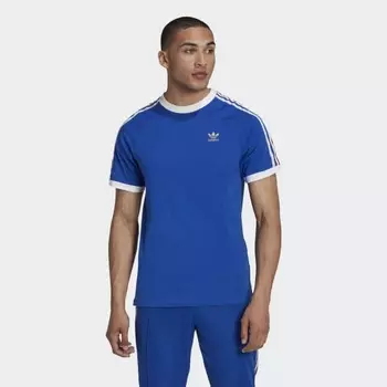 Мужская футболка adidas 3-Stripes Tee (Синяя)