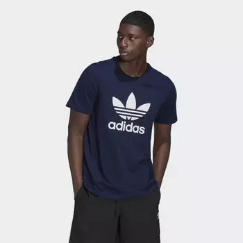 Мужская футболка adidas ADICOLOR CLASSICS TREFOIL TEE (Синяя)