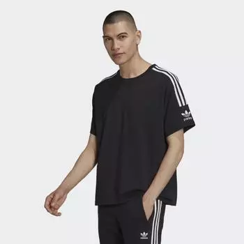 Мужская футболка adidas Adicolor Parley Tee (Gender Neutral) (Черная)