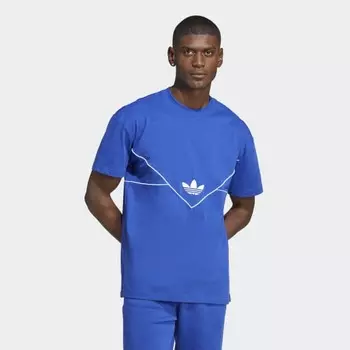 Мужская футболка adidas Adicolor Seasonal Archive Tee (Синяя)