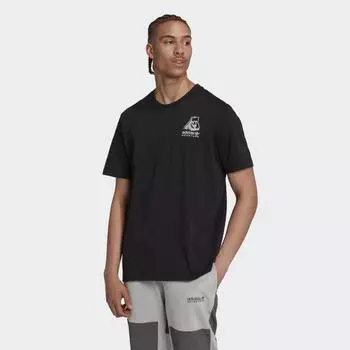 Мужская футболка adidas Adventure Winter Tee (Черная)