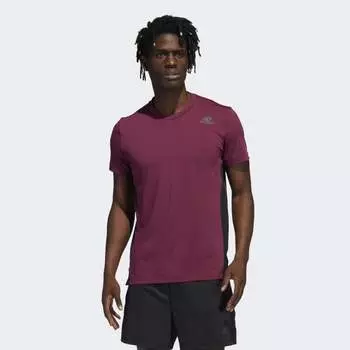 Мужская футболка adidas Aeromotion Tee (бургундий)