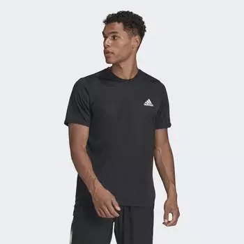 Мужская футболка adidas AEROREADY Designed for Movement Tee (Черная)