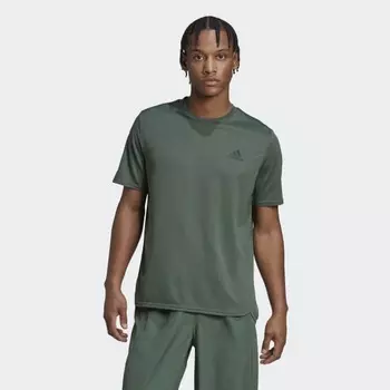 Мужская футболка adidas AEROREADY Designed for Movement Tee (Зеленая)