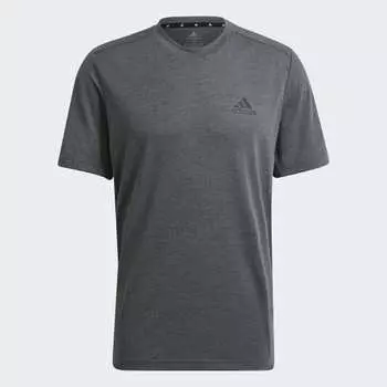 Мужская футболка adidas AEROREADY Designed to Move Feelready Sport Tee (Серая)