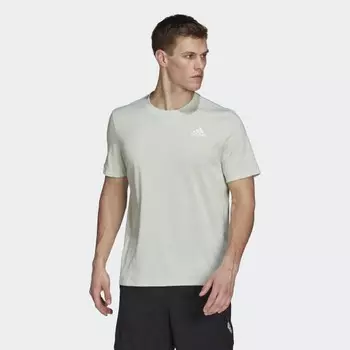 Мужская футболка adidas AEROREADY Designed to Move Sport Tee (Зеленая)