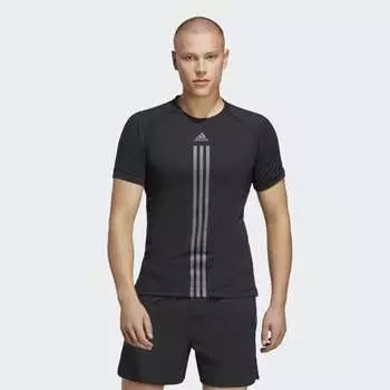 Мужская футболка adidas AlphaStrength Tee (Черная)