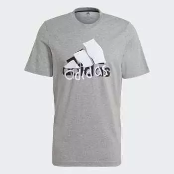 Мужская футболка adidas Athletics Graphic Tee (Серая)