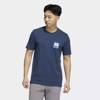 Мужская футболка adidas Core Tee (Синяя)