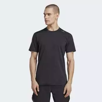 Мужская футболка adidas Designed 4 Training CORDURAВ® Workout Tee (Черная)