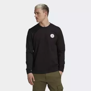 Мужская футболка adidas Disney Long Sleeve Tee (Черная)