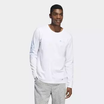Мужская футболка adidas Disney Sport Long Sleeve Tee (Белая)