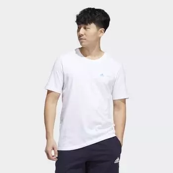 Мужская футболка adidas Disney Sport Short Sleeve Tee (Белая)