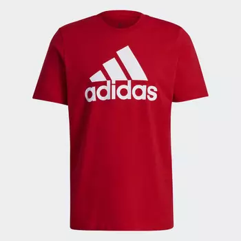 Мужская футболка adidas ESSENTIALS BIG LOGO TEE (Красная)