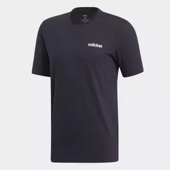 Мужская футболка adidas Essentials Plain Tee (Черная)
