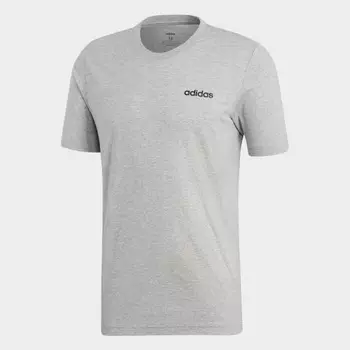 Мужская футболка adidas Essentials Plain Tee (Серая)