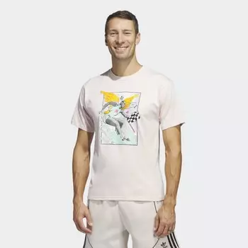 Мужская футболка adidas Fly As...Tee (Розовая)