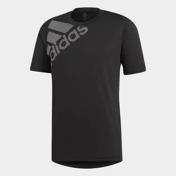 Мужская футболка adidas FREELIFT BOS GRAPHIC TEE (Черная)