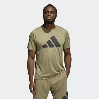 Мужская футболка adidas FreeLift Tee (Зеленая)