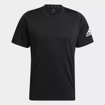 Мужская футболка adidas FREELIFT ULTIMATE AEROREADY D2M TEE (Черная)