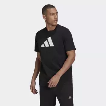 Мужская футболка adidas Future Icons Logo Tee (Черная)