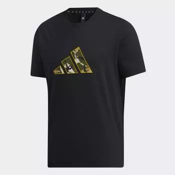 Мужская футболка adidas Graphic Badge of Sport Tee (Черная)