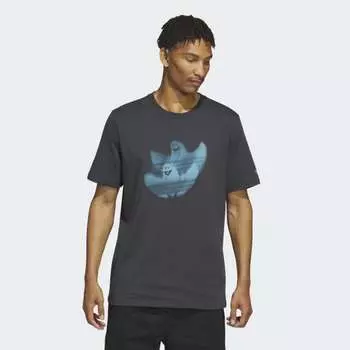 Мужская футболка adidas Graphic Shmoofoil Tee (Серая)