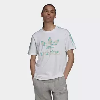 Мужская футболка adidas Graphics Camo Infill Tee (Белая)