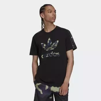 Мужская футболка adidas Graphics Camo Infill Tee (Черная)