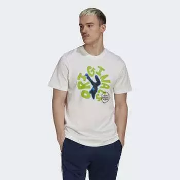 Мужская футболка adidas Graphics Unite Tee (Белая)