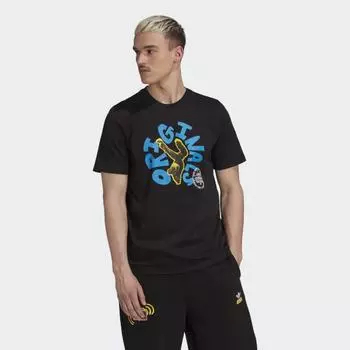 Мужская футболка adidas Graphics Unite Tee (Черная)