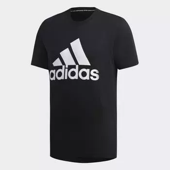 Мужская футболка adidas Must Haves Badge of Sport Tee (Черная)