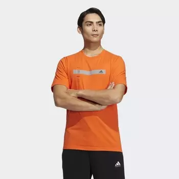 Мужская футболка adidas Must Haves Tee (Оранжевая)