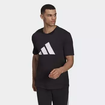 Мужская футболка adidas Sportswear Future Icons Logo Graphic Tee (Черная)