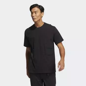 Мужская футболка adidas Tech 3D Pocket Tee (Черная)