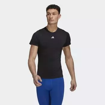 Мужская футболка adidas Techfit Training Tee (Черная)