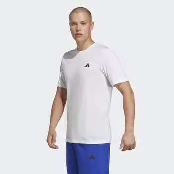 Мужская футболка adidas Train Essentials Comfort Training Tee (Белая)