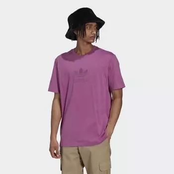 Мужская футболка adidas Trefoil Series Street Tee (Фиолетовая)