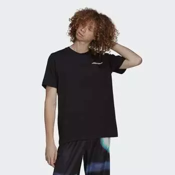 Мужская футболка adidas Yung Z Tee 1 (Черная)