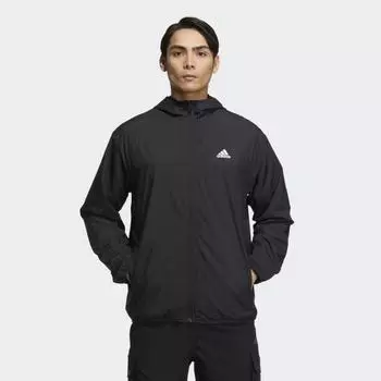 Мужская куртка adidas Basic Wind Jacket (Черная)