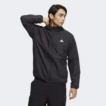 Мужская куртка adidas Basic Wind Jacket (Серая)