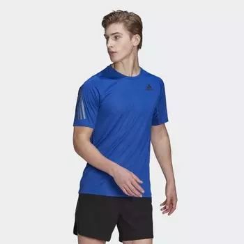 Мужская одежда для бега adidas Run Icon Tee (Синяя)