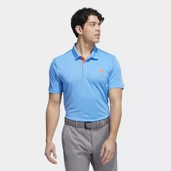 Мужская рубашка adidas Drive Polo Shirt (Синяя)
