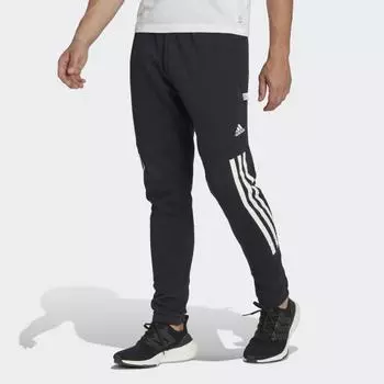 Мужские брюки adidas Future Icons 3-Stripes Fleece Pants (Черные)