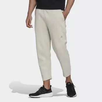 Мужские брюки adidas Studio Lounge Fleece 7/8 Pants (Бежевые)