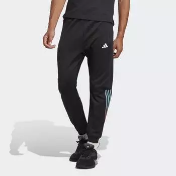 Мужские брюки adidas Train Icons 3-Stripes Training Pants (Черные)