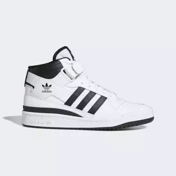Мужские кроссовки adidas Forum Mid Shoes (Белые)