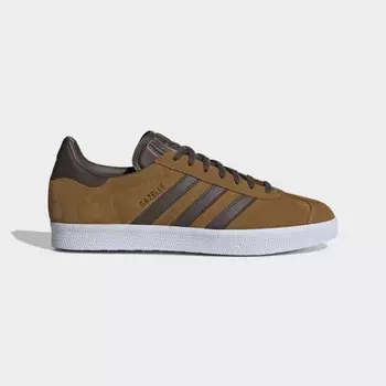 Мужские кроссовки adidas Gazelle Shoes (Коричневые)