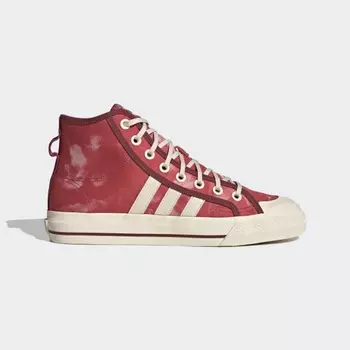 Мужские кроссовки adidas Nizza Hi RF Shoes (Красные)