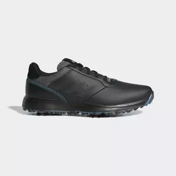 Мужские кроссовки adidas S2G Golf Shoes (Черные)